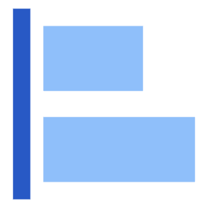 Align Left 1 Icon from Sharp Flat - Free Set