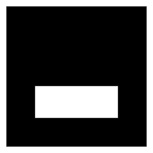 Align Object Bottom Icon from Sharp Solid - Free Set