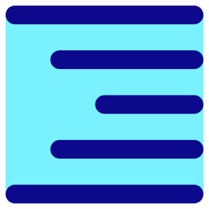 Align Right 1 Icon from Core Pop - Free Set