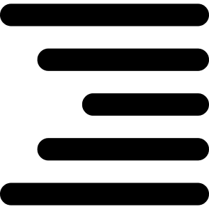 Align Right Icon from Core Solid - Free Set