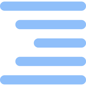 Align Right Icon from Core Flat - Free Set