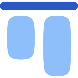 Align Top 1 Icon from Flex Flat - Free Set