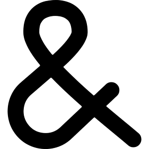 Ampersand Icon from Core Solid - Free Set