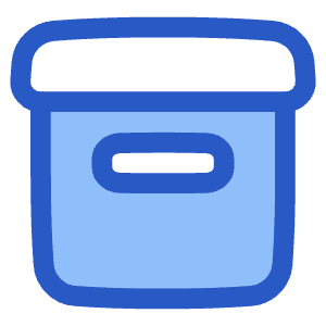 Archive Box Icon from Plump Duo - Free Set