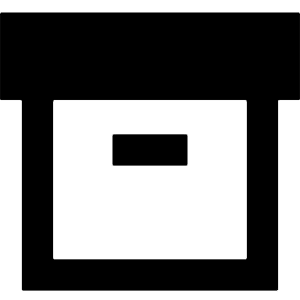 Archive Box Icon from Sharp Remix - Free Set