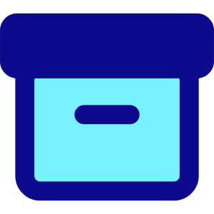 Archive Box Icon from Core Pop - Free Set