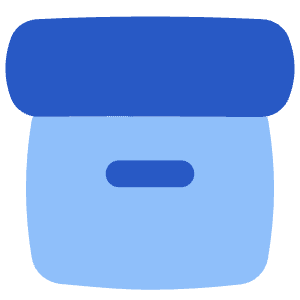 Archive Box Icon from Flex Flat - Free Set