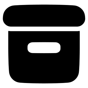 Archive Box Icon from Plump Solid - Free Set