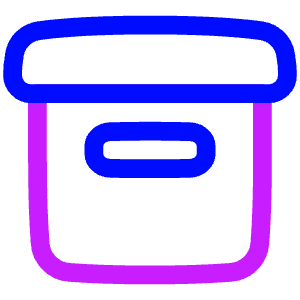 Archive Box Icon from Plump Neon - Free Set