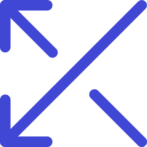 Arrow Crossover Left Icon from Core Duo - Free Set