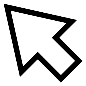 Arrow Cursor 1 Icon from Sharp Line - Free Set