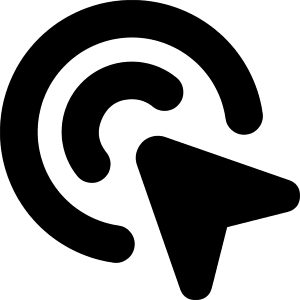 Arrow Cursor Click 1 Icon from Micro Solid - Free Set