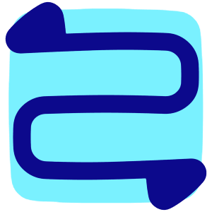 Arrow Curvy Both Direction 2 Icon from Plump Pop - Free Set