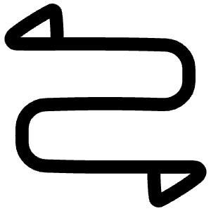 Arrow Curvy Both Direction 2 Icon from Plump Line - Free Set