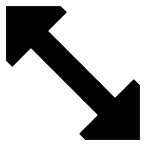 Arrow Diagonal 2 Icon from Sharp Solid - Free Set