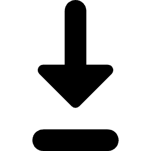 Arrow Down 2 Icon from Core Solid - Free Set