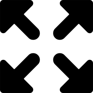 Arrow Expand Icon from Core Solid - Free Set
