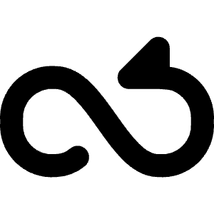Arrow Infinite Loop Icon from Core Solid - Free Set