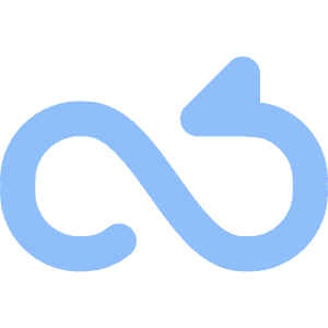 Arrow Infinite Loop Icon from Core Flat - Free Set