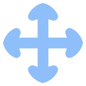 Arrow Move Icon from Flex Flat - Free Set