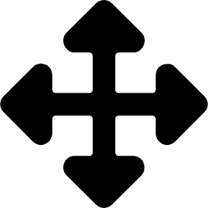 Arrow Move Icon from Core Solid - Free Set