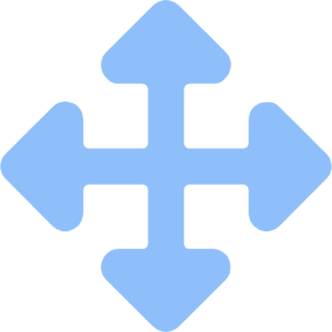 Arrow Move Icon from Core Flat - Free Set