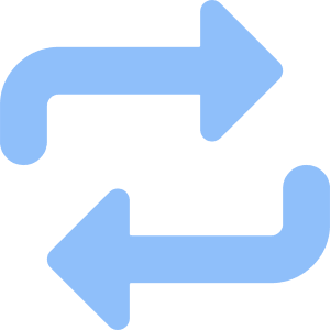 Arrow Reload Horizontal 1 Icon from Core Flat - Free Set