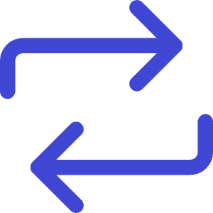Arrow Reload Horizontal 1 Icon from Core Duo - Free Set