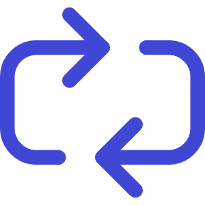 Arrow Reload Horizontal 2 Icon from Core Duo - Free Set