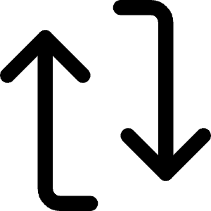 Arrow Reload Vertical 1 Icon from Core Line - Free Set