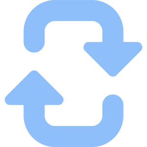 Arrow Reload Vertical 2 Icon from Core Flat - Free Set
