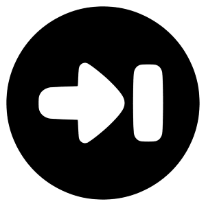 Arrow Right Circle 2 Icon from Plump Solid - Free Set