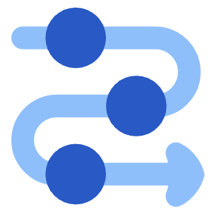 Arrow Roadmap Icon from Flex Flat - Free Set