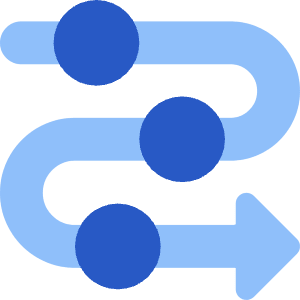 Arrow Roadmap Icon from Core Flat - Free Set