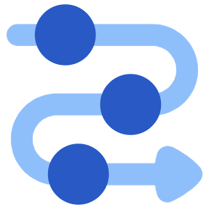 Arrow Roadmap Icon from Plump Flat - Free Set