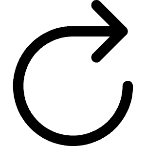 Arrow Round Right Icon from Core Line - Free Set