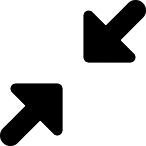 Arrow Shrink Diagonal 1 Icon from Core Solid - Free Set