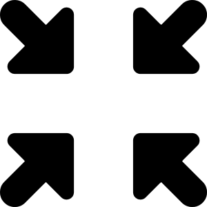 Arrow Shrink Icon from Core Solid - Free Set