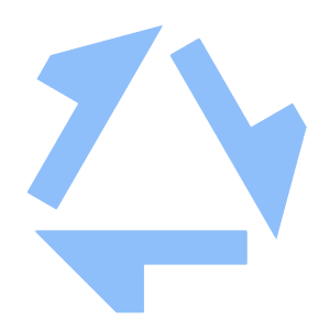 Arrow Triangle Loop Icon from Sharp Flat - Free Set