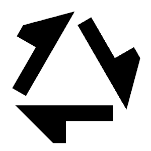 Arrow Triangle Loop Icon from Sharp Solid - Free Set