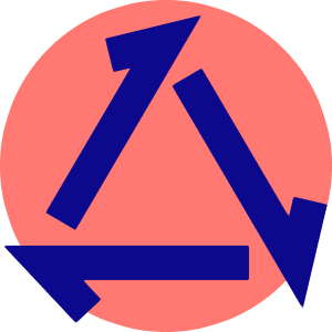 Arrow Triangle Loop Icon from Sharp Pop - Free Set