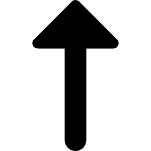 Arrow Up 1 Icon from Core Solid - Free Set