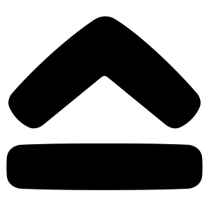Arrow Up 4 Icon from Plump Solid - Free Set