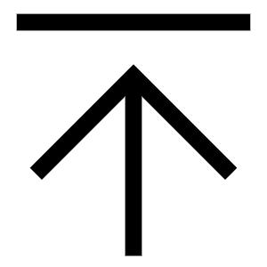 Arrow Up Large 2 Icon from Sharp Line - Free Set