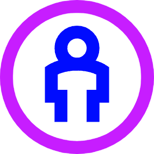 Attribution Icon from Sharp Neon - Free Set