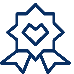 Badge Favorite Heart 2 Icon from Cyber Line - Free Set