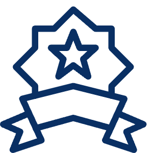 Badge Star 2 Icon from Cyber Line - Free Set