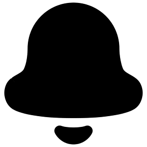 Bell Notification Icon from Flex Solid - Free Set