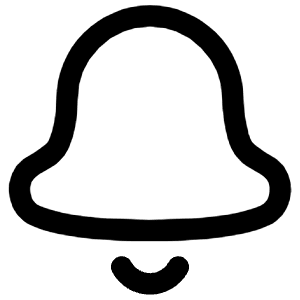 Bell Notification Icon from Flex Line - Free Set
