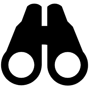 Binocular Icon from Ultimate Bold - Free Set